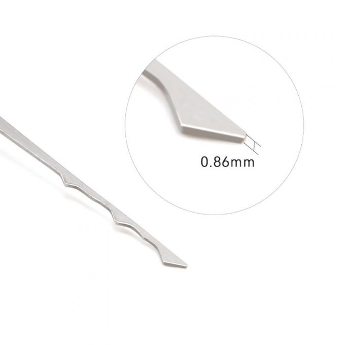 Close-up view of lock pick push hook showing detailed craftsmanship