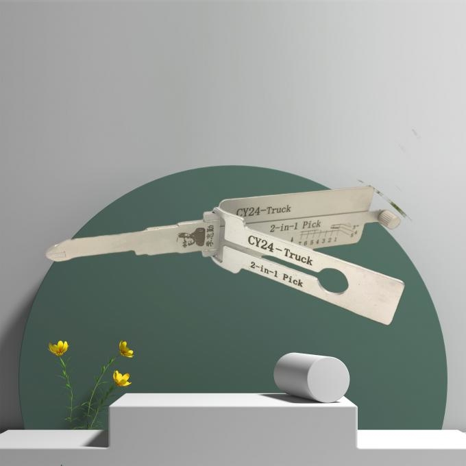 Lishi CY24-Truck 2 in 1 Lock Pick and Decoder Tool product image showing detailed construction