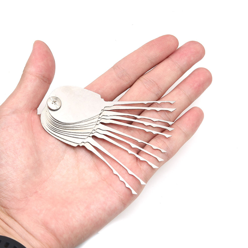 Metal Material Dimple Lock Pick Set for Non-Destructive Entry with Precision Bitting