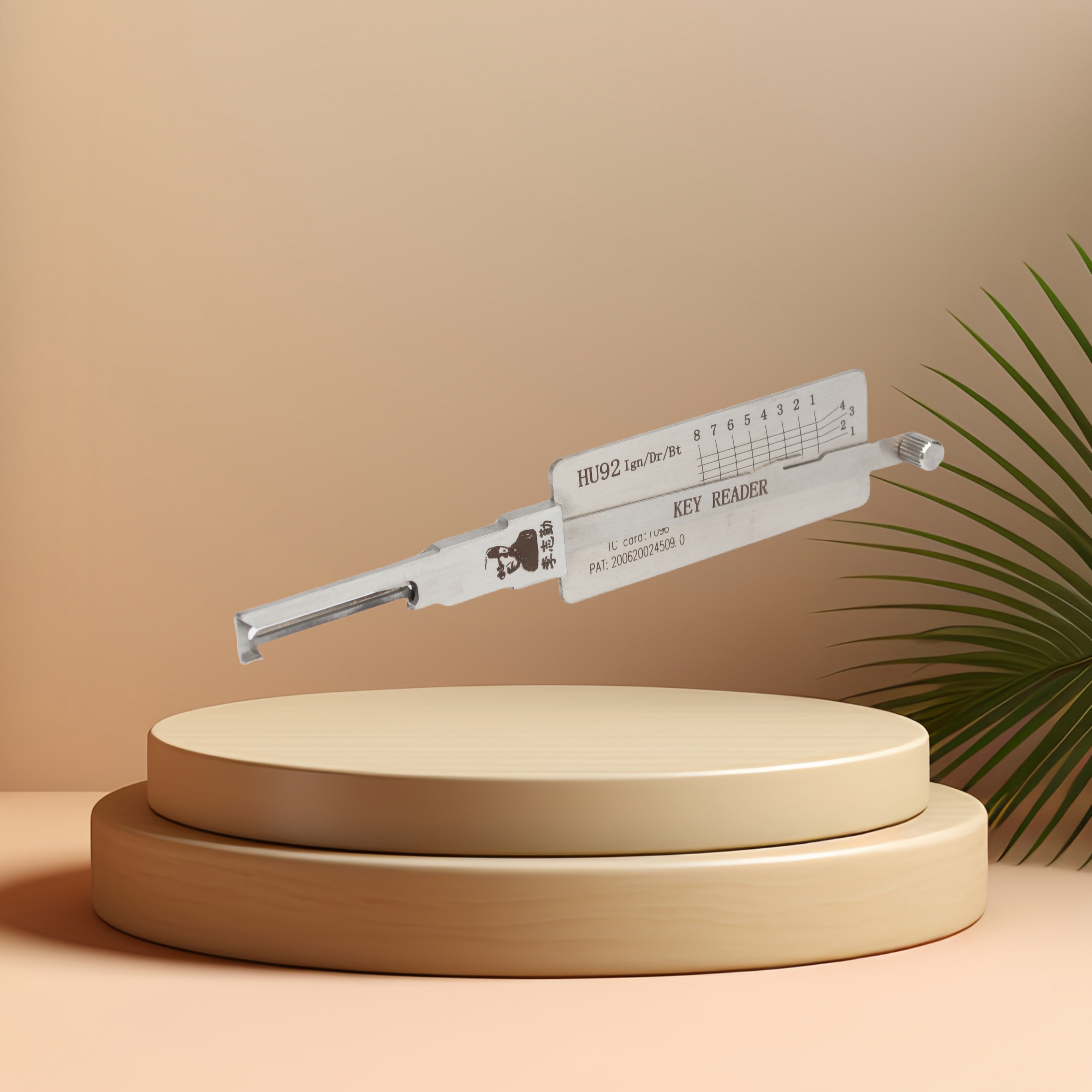 Original Lishi Tools HU92 2-in-1 Professional Lock Pick with Metal Material for Locksmiths