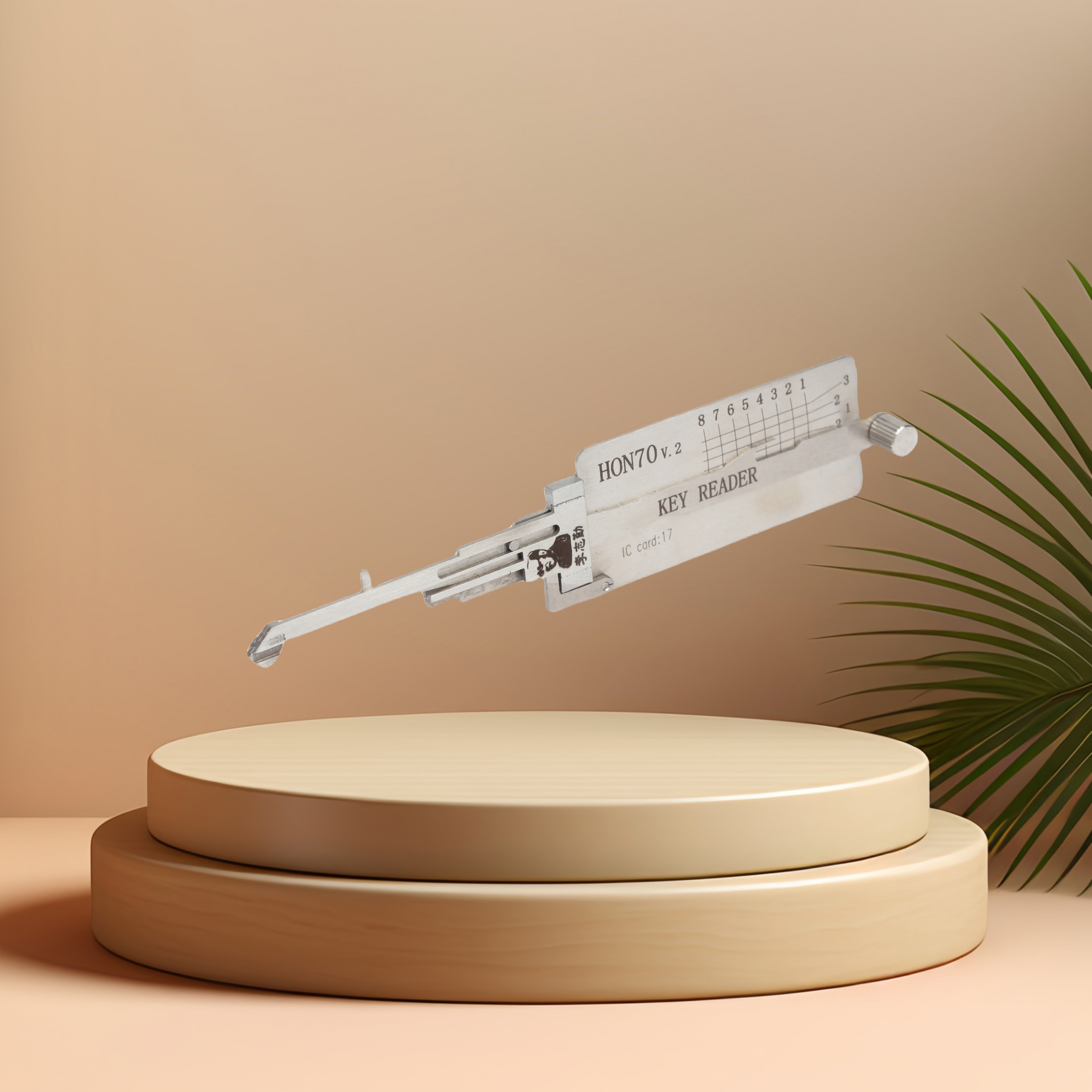 Lishi Tool HON70 Model 2-in-1 Motorcycle Lock Pick with Metal Construction for Honda