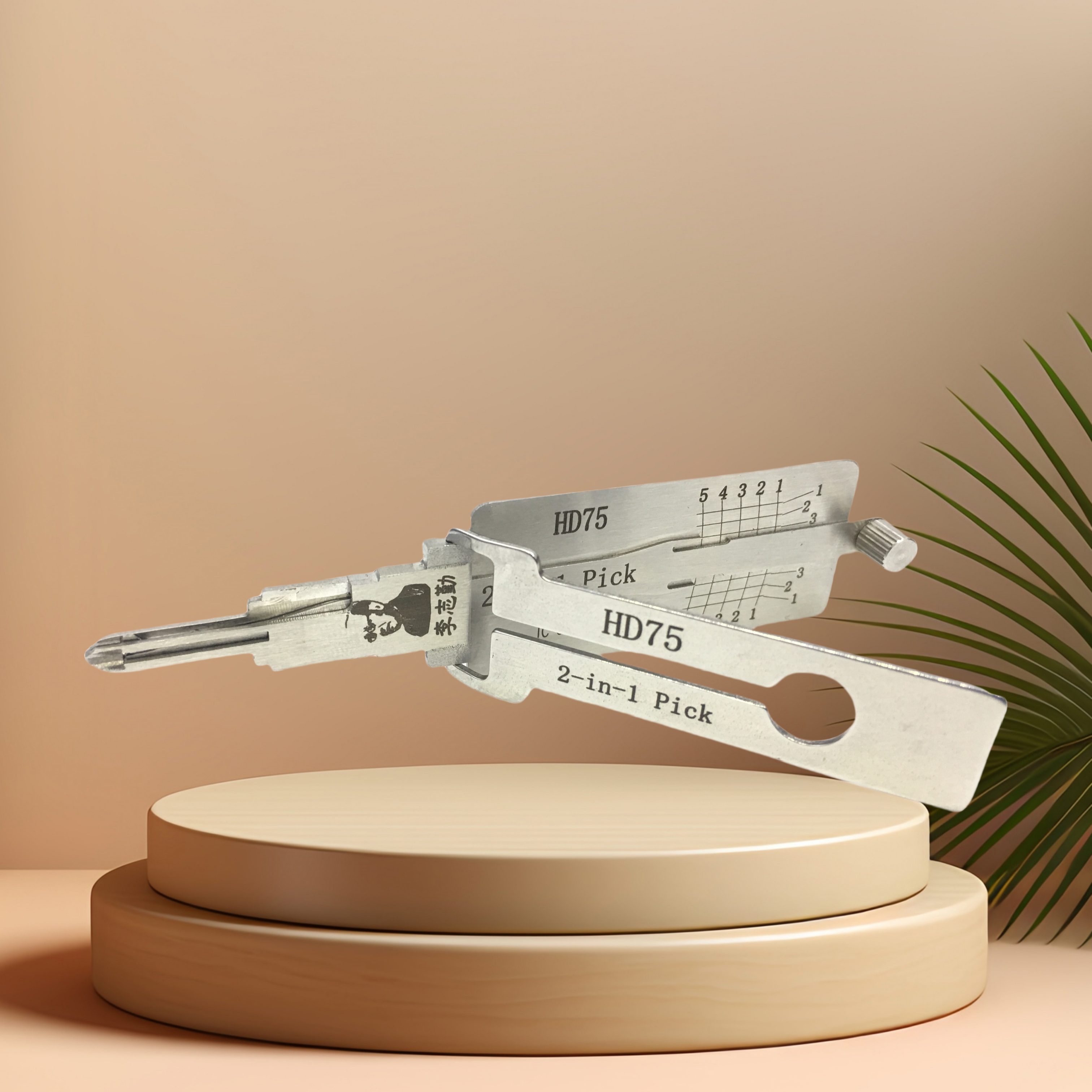 Lishi Motorcycle Tool HD75 Model for Non-destructive Entry with Multi-Stage Picking Process