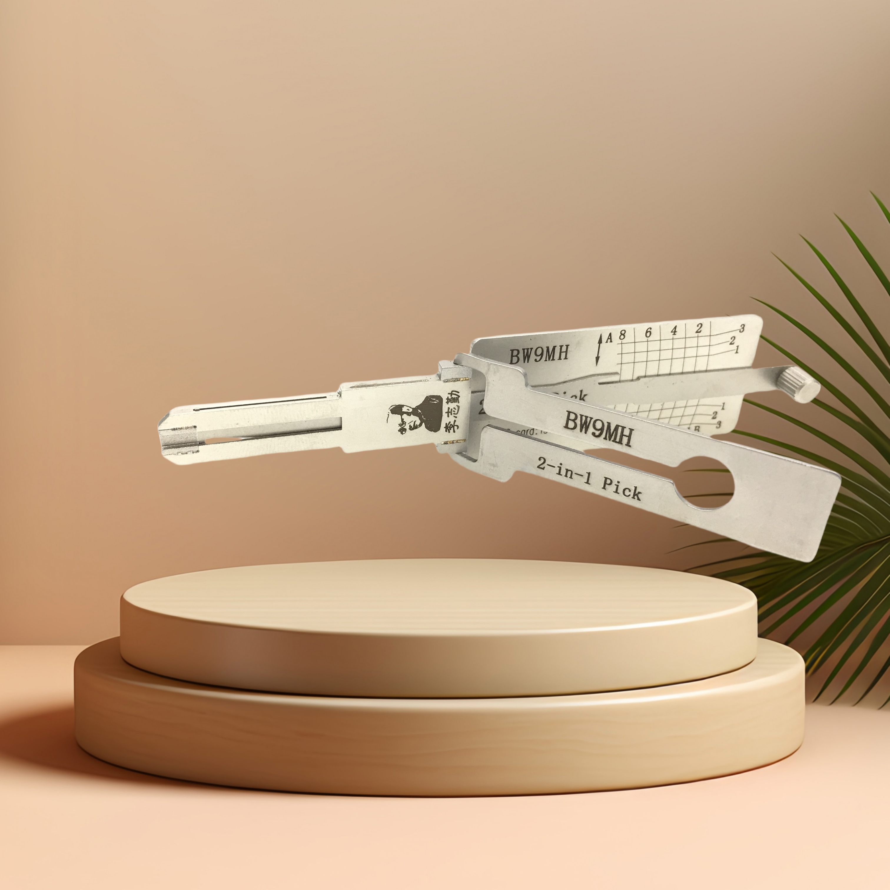 Lishi BW9MH 2 in 1 Auto Car Door LockPicks Decoder Unlock Tool