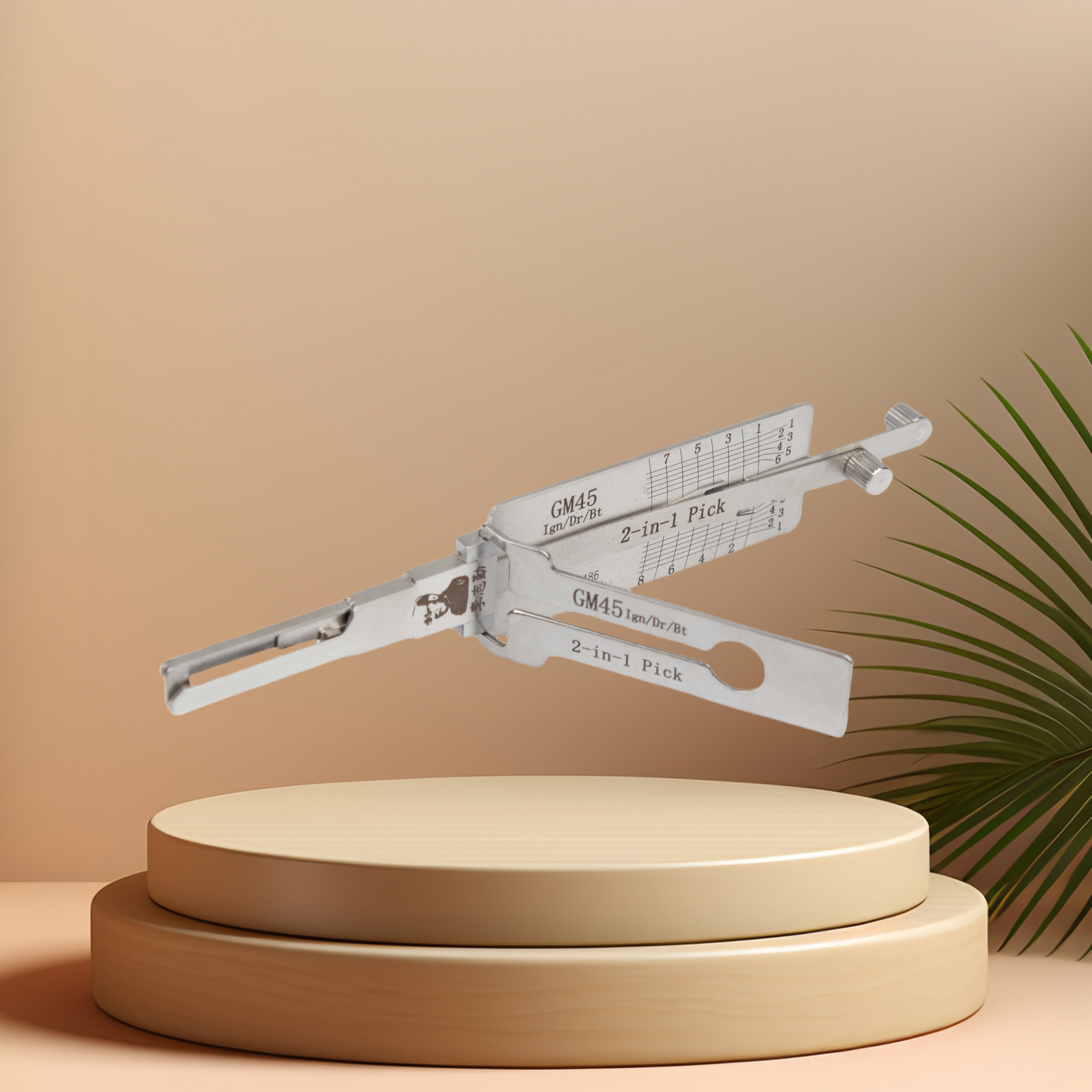 Lishi GM45 2 in 1 Decoder and Pick 2-in-1 Locksmith Tool for Holden Vehicles Vehicle Keys Product Category