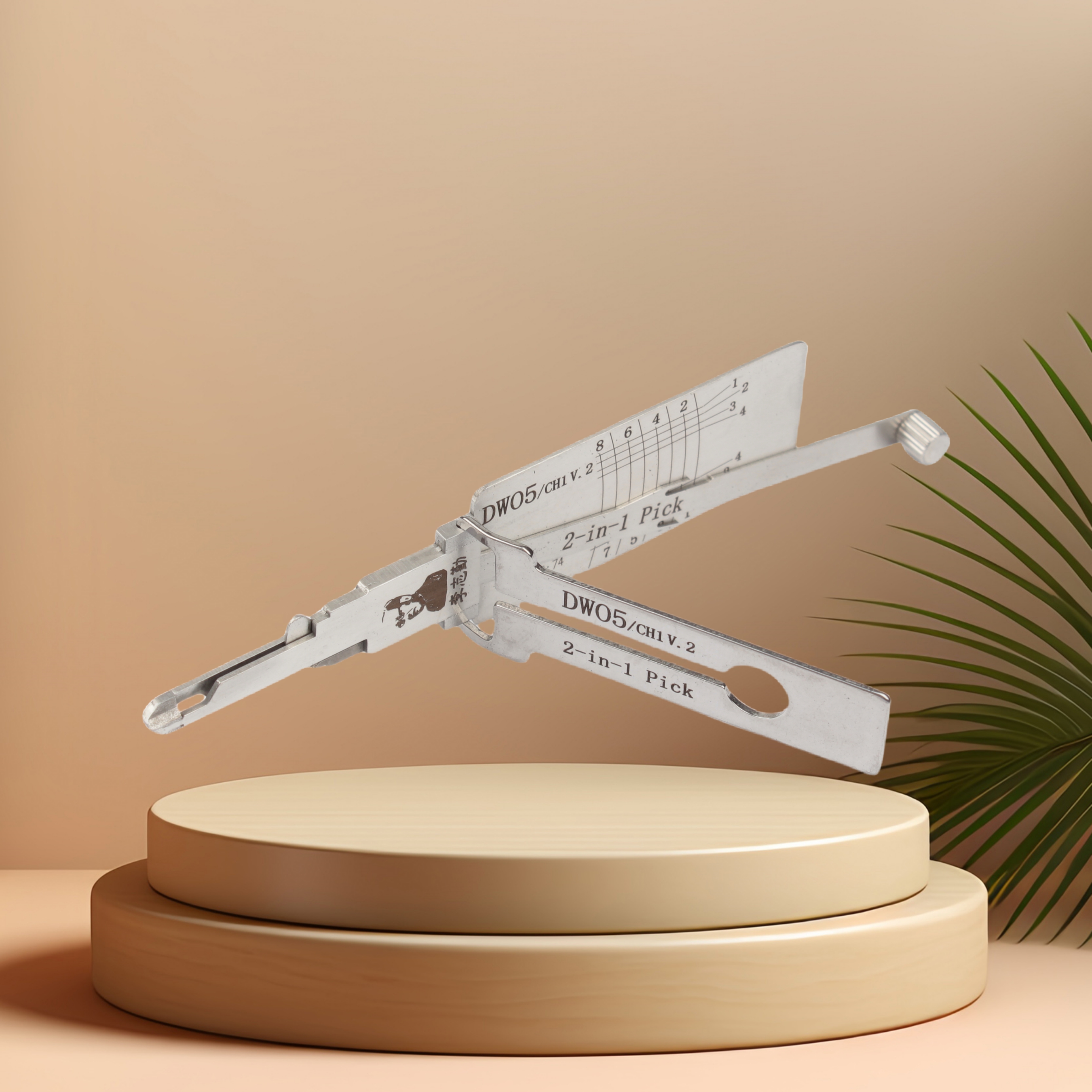 Lish Tool DW05 CH1 2-IN1 Auto Lock Pick and Decoder Locksmith Tool Open Car Door