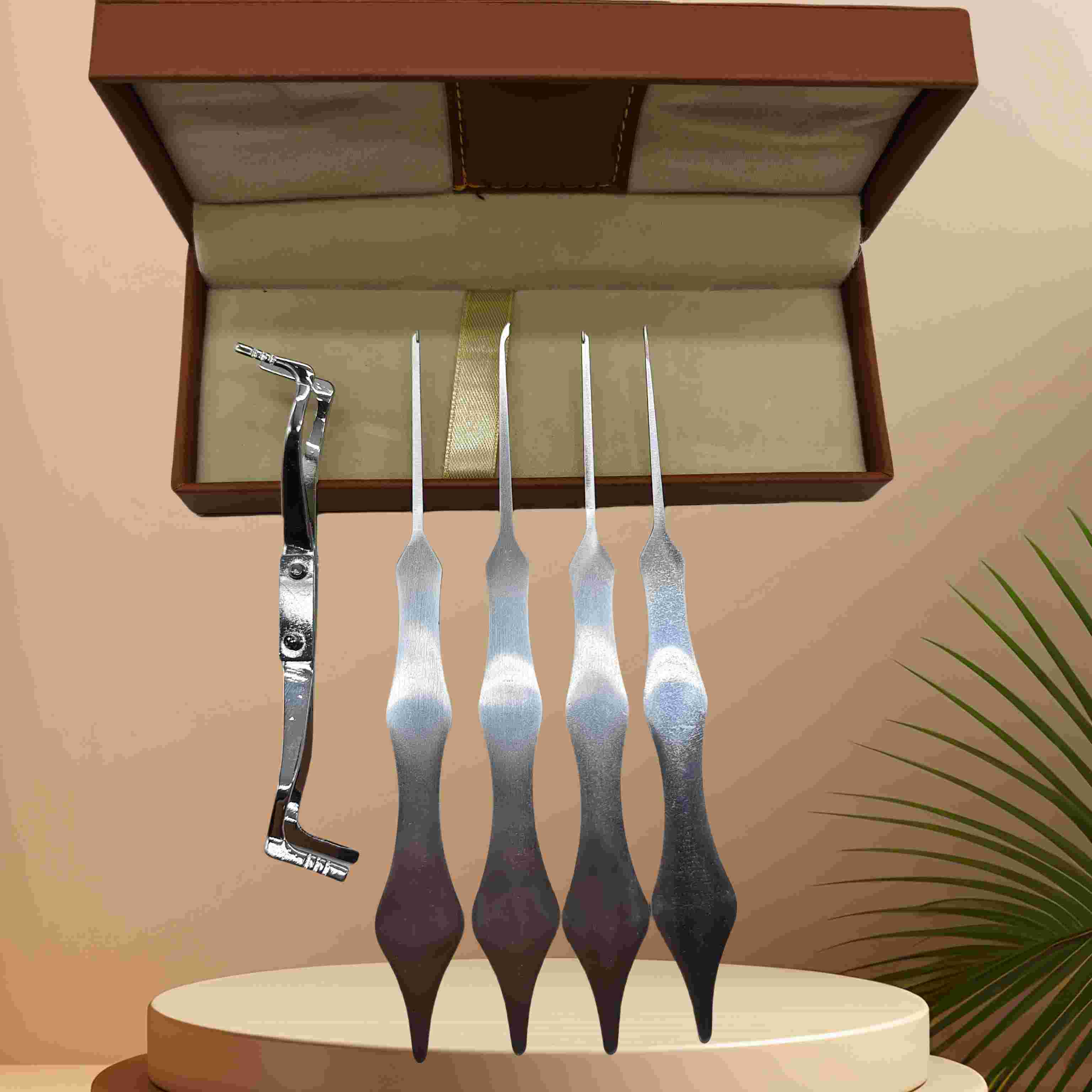 Stainless Steel Model 2546 Lock Pick Hook for Non-Destructive Access in Locksmith Tools