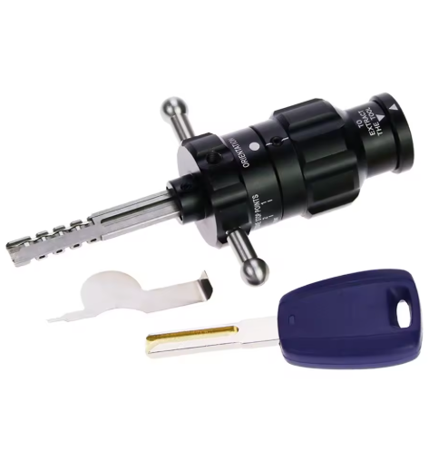 Turbo Decoder Key Decoder with Mechanical Feedback Analysis and Dual-Sensory Feedback Loop for SIP22 Fiat Iveco Model RC37