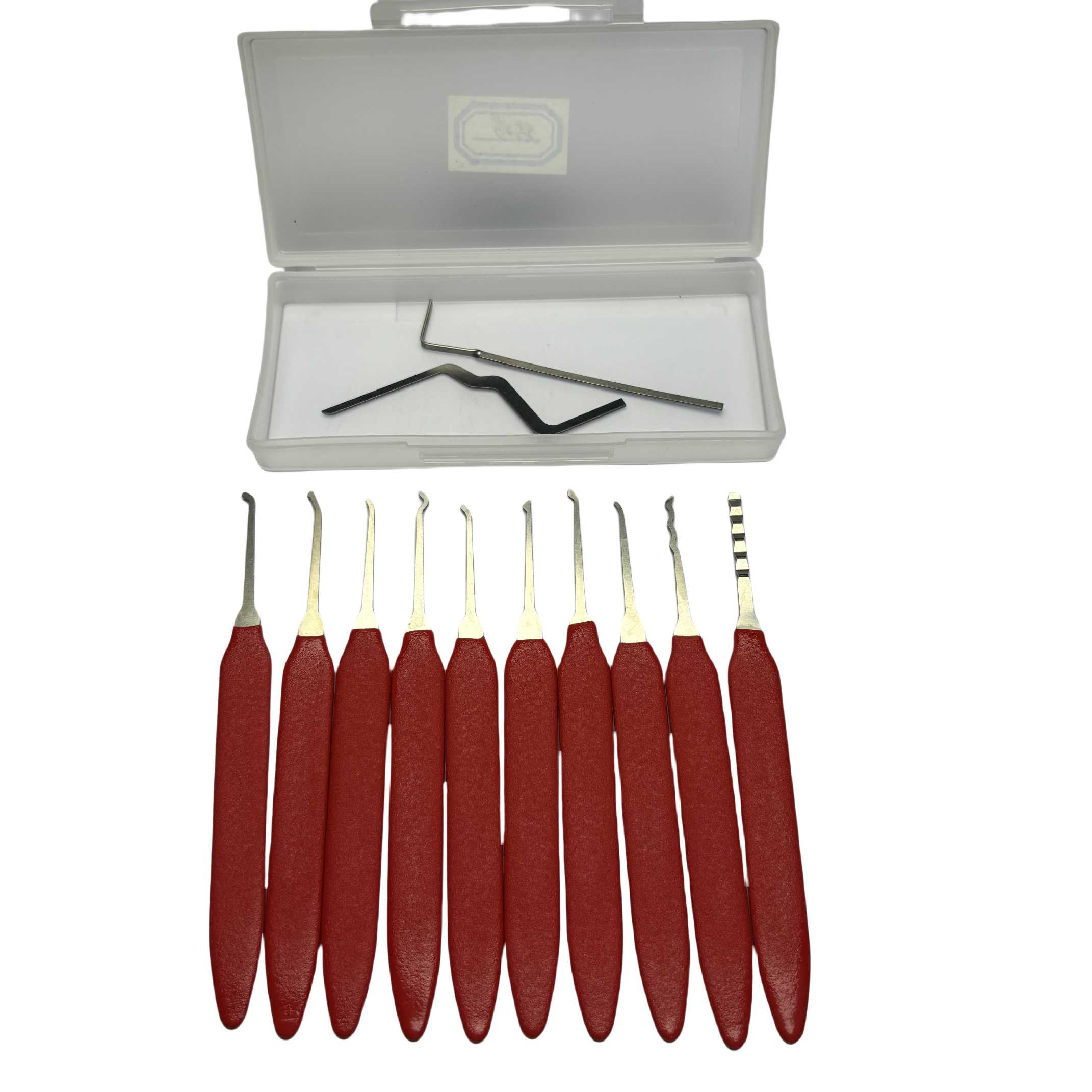 Hook 12pcs Hook Set Locksmith Hardware Tools Multi-Function With Box