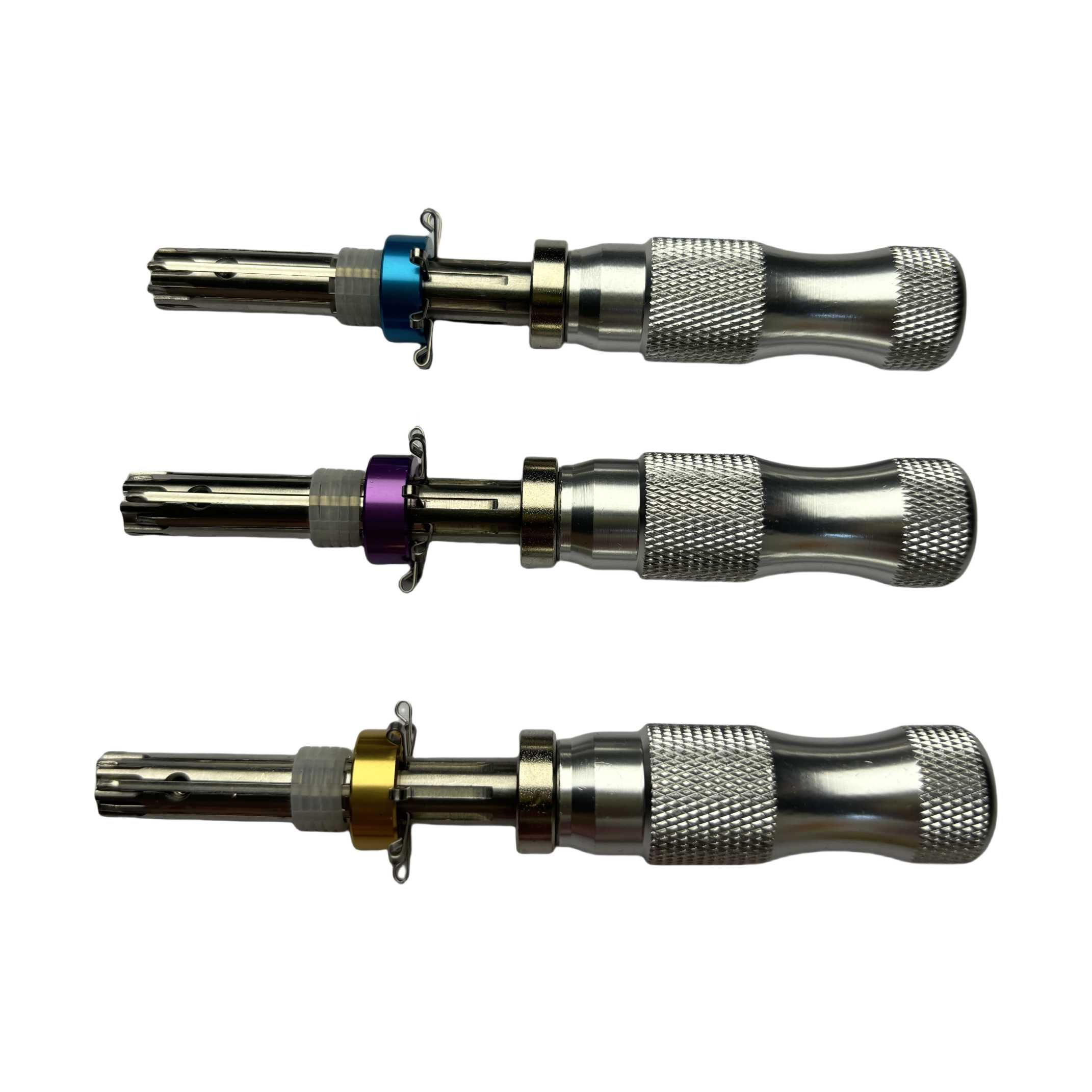 HUK 3-Piece Stainless Steel Extended Lock Pick Set