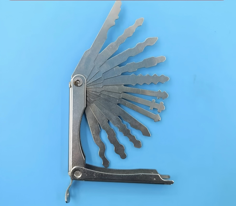 Extreme Storm K58 flat milling tooth lock picking and repair tool suitable for double-sided tooth locks