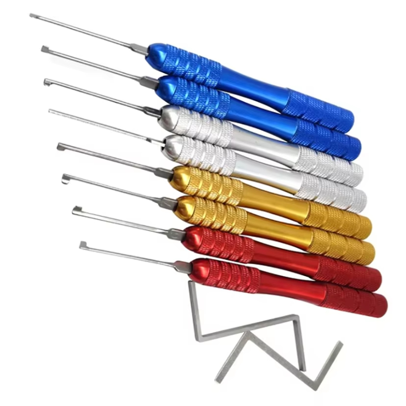 HUK locksmith tool rotating Kaba eight-piece set with single hook