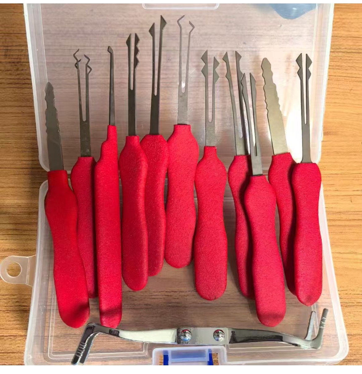 Locksmith tools for repairing locks and car door locks