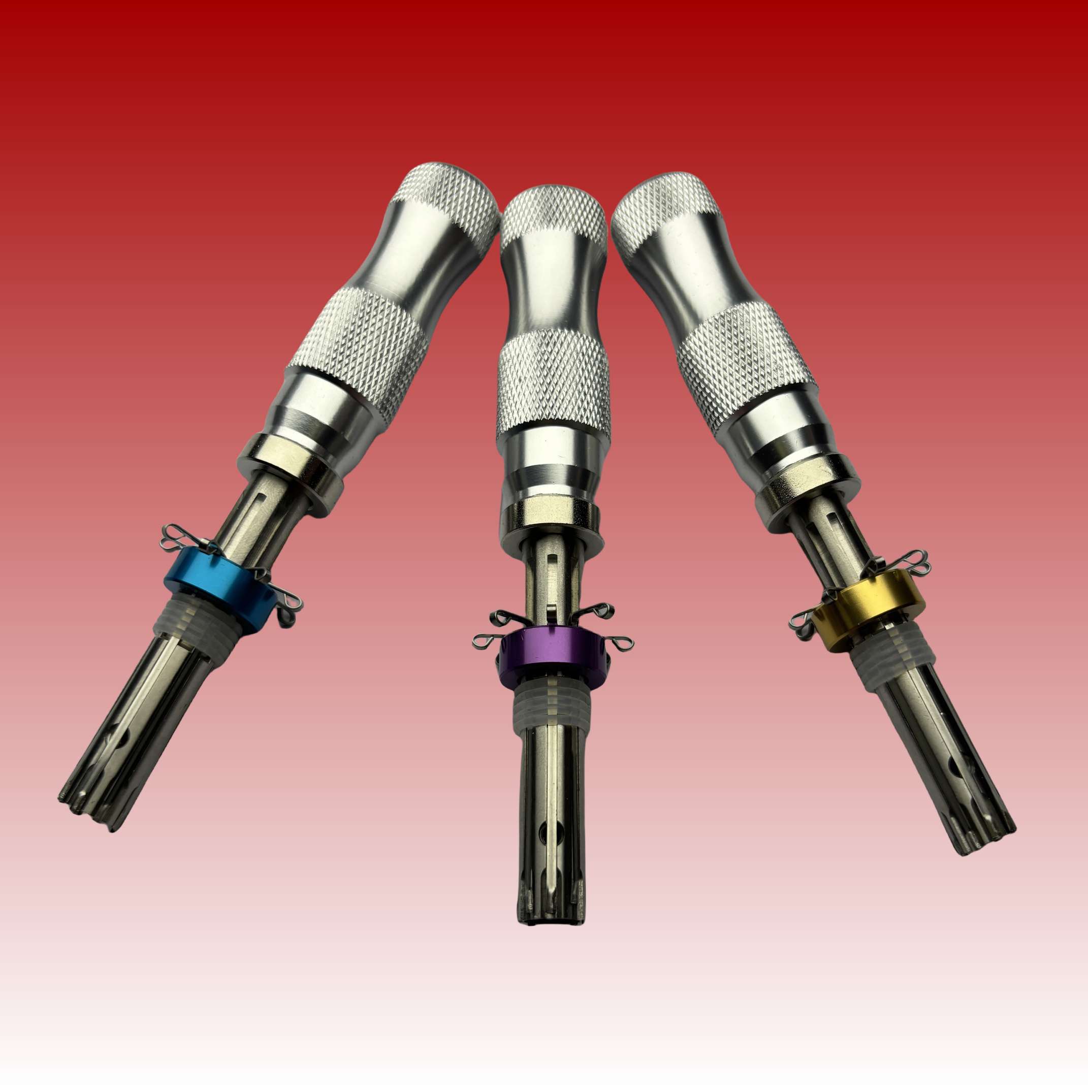 HUK 3-Piece Stainless Steel Extended Lock Pick Set