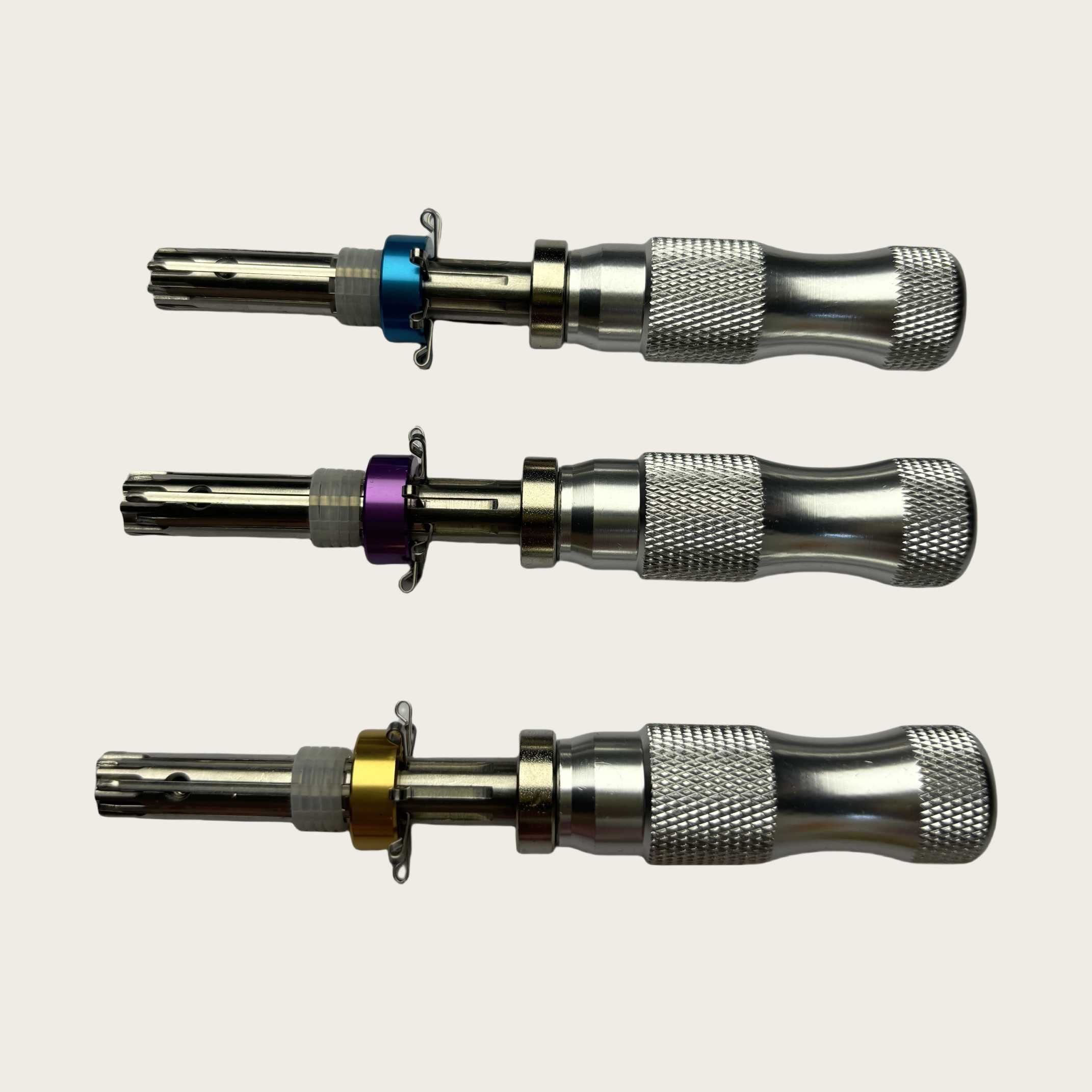 HUK 3-Piece Stainless Steel Extended Lock Pick Set