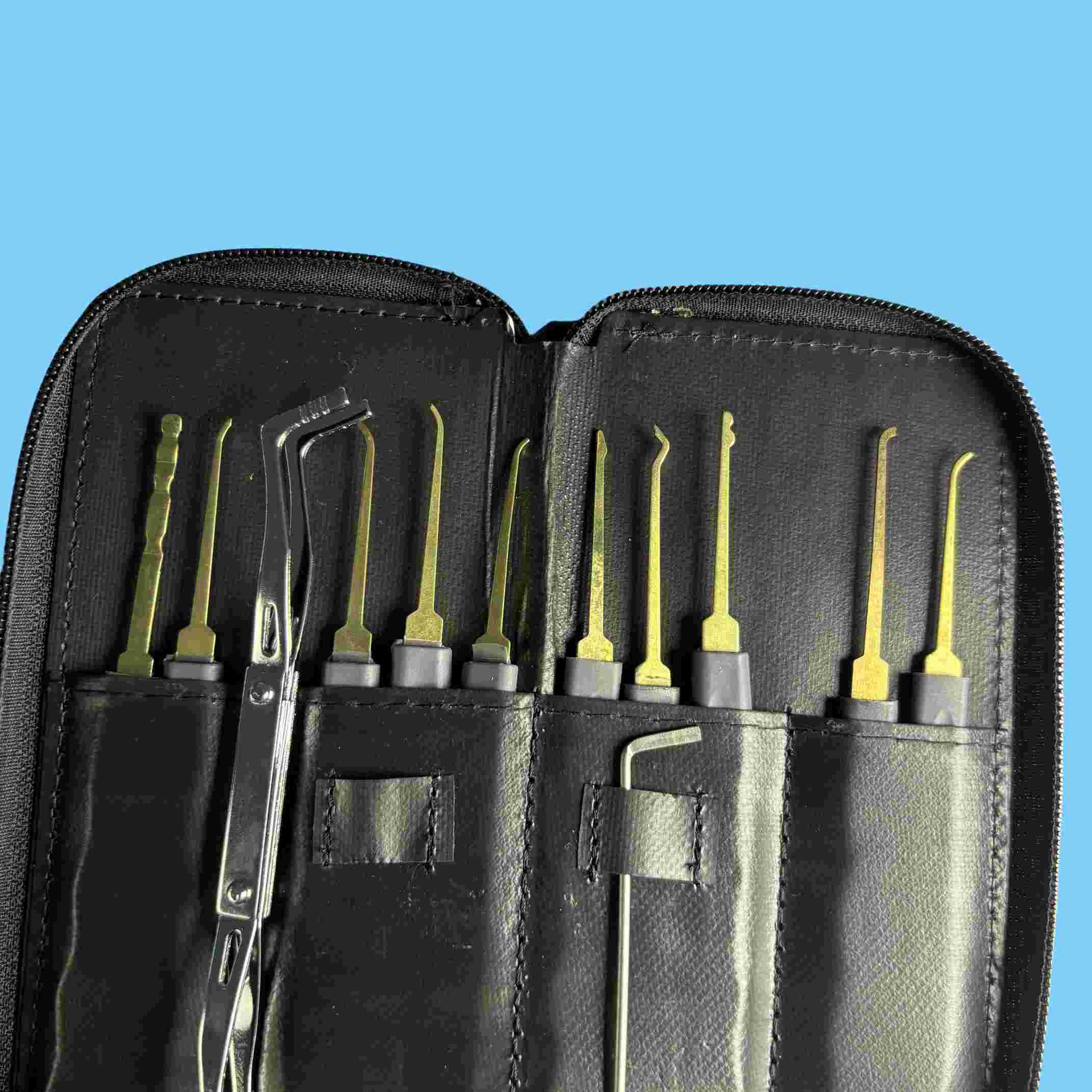 24-Piece Multifunctional Lockpicking and Repair Tool Set
