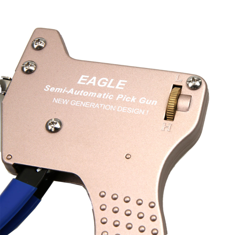 Stainless Steel Semi-Automatic Machine Eagle Pick Lockpick Gun Sets Strong Lock Picking Gun Locksmith Tools