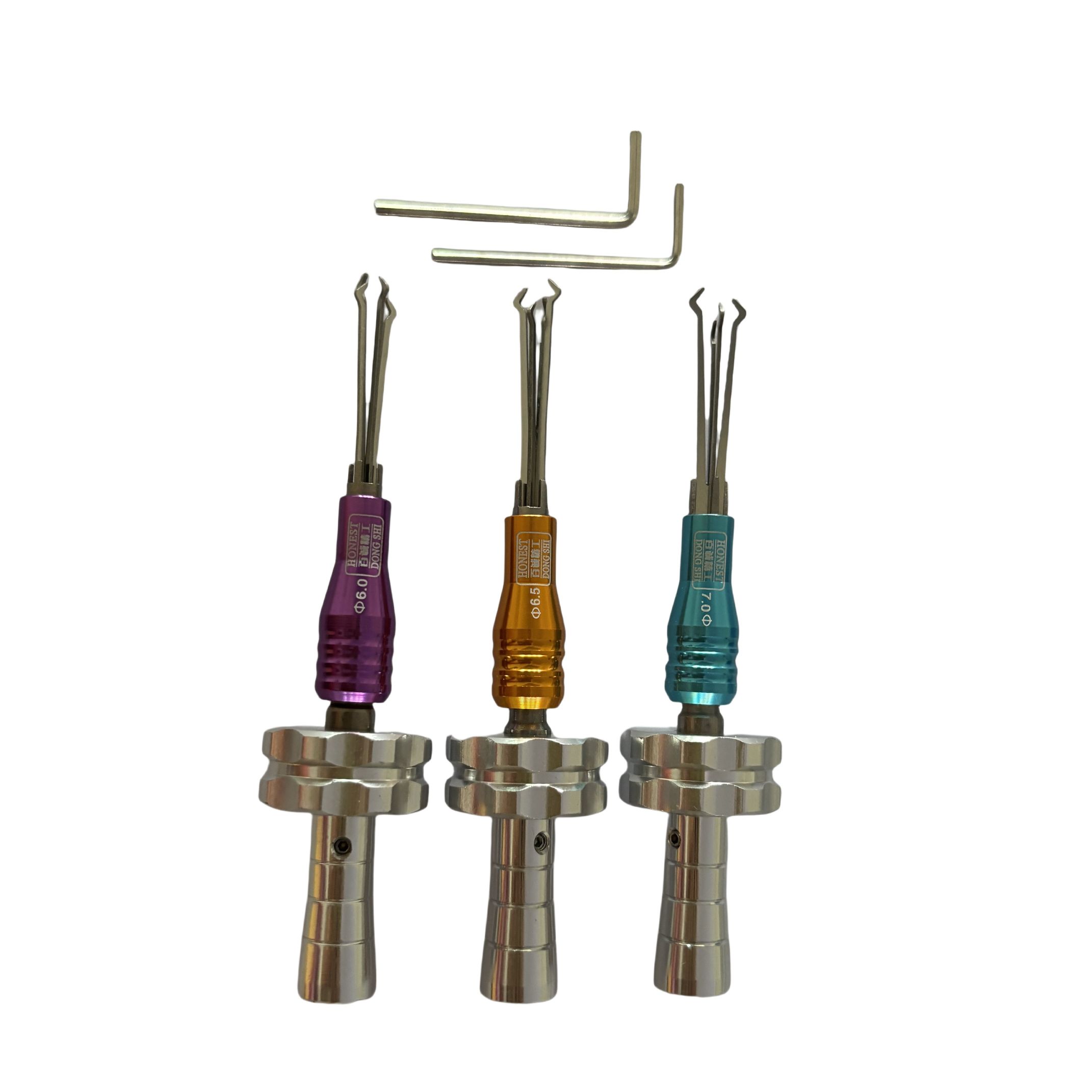 Baicheng Cross Quick Brush 6.0 / 6.5 / 7.0 Universal Locksmith Opening Tool Set