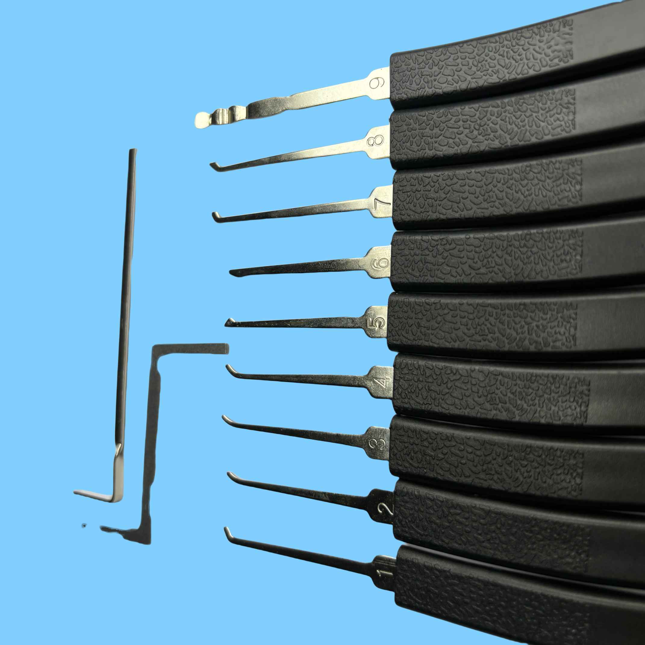 9-Piece Multi-Functional Single Hook Repair Tool Set