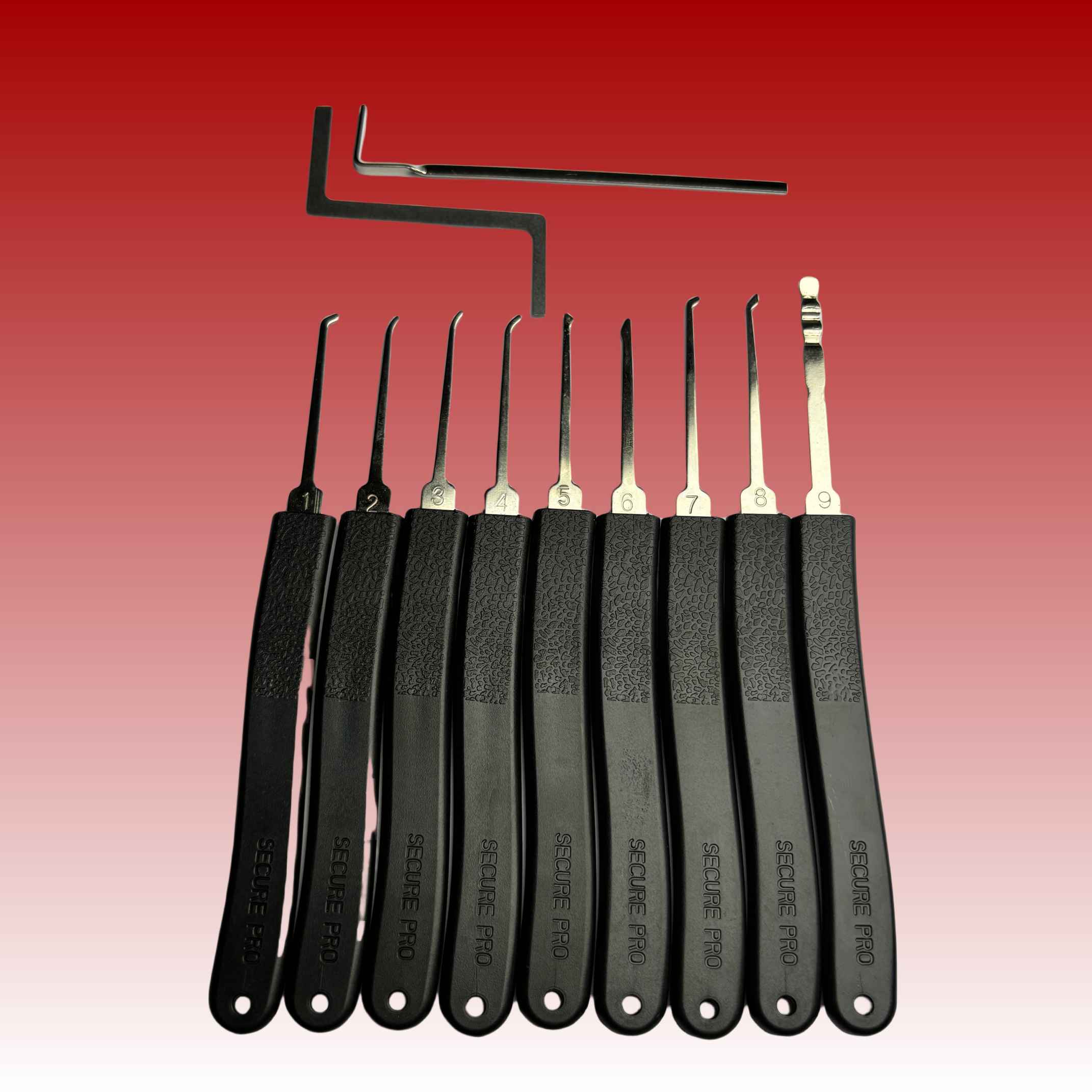 9-Piece Multi-Functional Single Hook Repair Tool Set