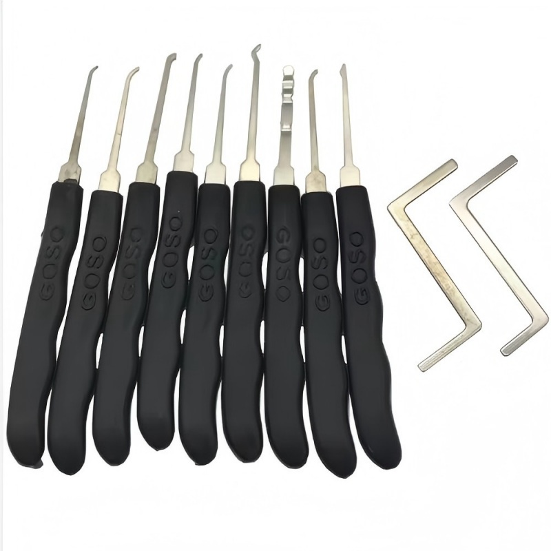 9-Piece Civil Multi-Functional Single Hook Repair Tool Set