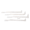 New Arrival 4PCS Stainless Steel Comb Pick Set Multi Wrench Tension Tool Firefighting Repair Locksmith Tools