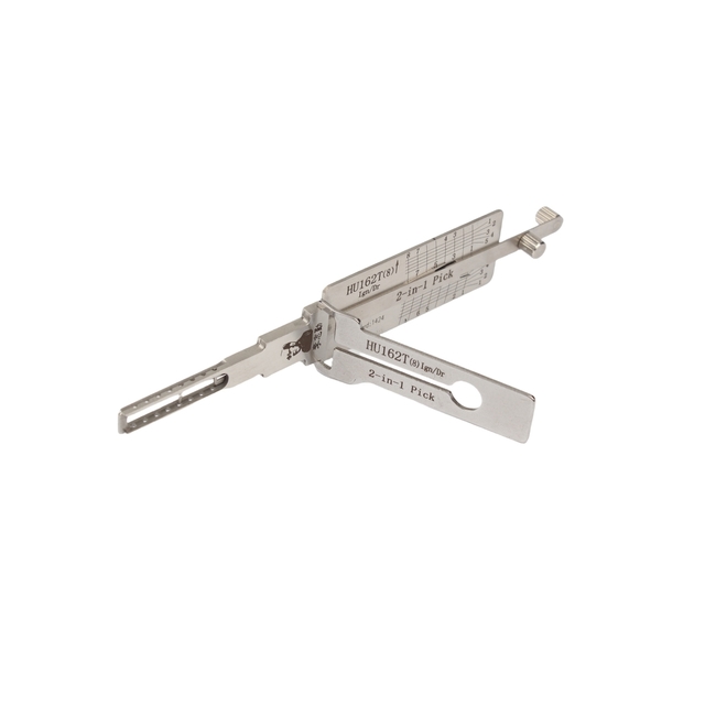 Hot Sale HU162T(8) Lishi 2 in 1 Lock Pick Set Hand Tool Suit Decoder Lishi Opener Locksmith Tools for Vehicle