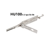 Hu100 V.3 Ign 2 in 1 Auto Lock Pick and Decoder Lishi Lock Pick Tool