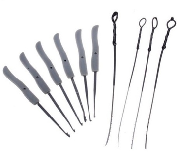 Key Extractor Repair Lock Picks Tools Set Broken Removal Hooks Needles for Home Office