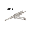 Lishi 2 in 1 GT15 Car Door Lock Pick and Decoder Tool Lockpick Set for Fiat Car Key