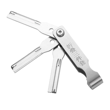 Three-in-one Quick Opening Tool with High-carbon Spring Steel for Professional Locksmith Supplies Model 2547 Flip Lockpick Tool