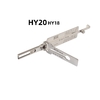 Lishi 2-in-1 Tool HY20 Model Locksmith Decoder and Pick for Non-Destructive Entry on Hyundai and Kia Vehicle Keys