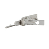 Lishi Tool 2-in-1 Design SAR21R Model Metal Material Locksmith Decoder and Lock Pick for Civil Door