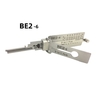 Lishi Tool 2-in-1 BE2-6 Model Corrosion-Resistant Decoder & Pick Locksmith Tool for Home Door