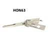 HON63 Model Lishi Motorcycle Tool with Magnetic Gate and Tactile Feedback for Motor Bike Locks