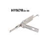 Lishi Tools HYN7R 2 in 1 Locksmith Tools Lock Pick for Door Lock Opener Professional Hand Tools Auto Pick and Decoder