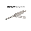 Lishi 2in1 HU100 HU100(10) for Buick Chevrolet Cadillac Open Car Door Pick Tool HU00V.3 Locksmith Tool Made in China
