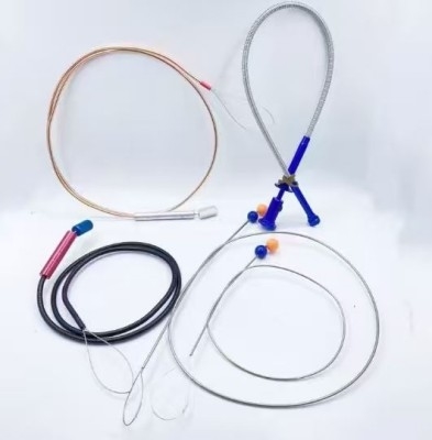 Universal Steel Wire Rope Lock Pick Hook with Flexible Serpentine Pull Cable for Car Doors - Model RC55