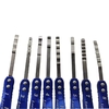 8-Piece Safe Lock Pick Set with Quick Opener for Precise Key Cutting - Professional Locksmith Tools
