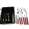 HUK 18pcs Stainless Steel Hook Set Lock Pick Set Model 2509 Locksmith Tools