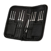 17 Pieces Lock Picking Set with Tension Practice for Beginner Professional Locksmith Tools