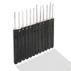 17 Pieces Lock Picking Set with Tension Practice for Beginner Professional Locksmith Tools