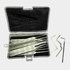 HUK 18pcs Stainless Steel Lock Pick Set Model 2509 Professional Locksmith Tools