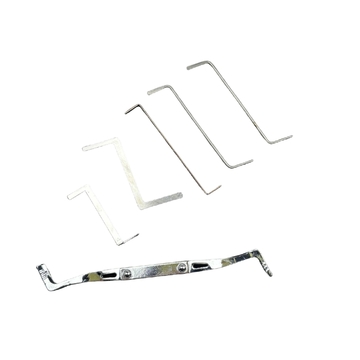 24pcs Titanium Steel ABS Multitool Lock Pick Set Model 2518 for Professional Locksmith Tools