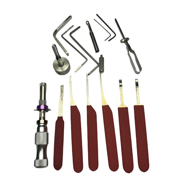 HUK Safe Master & Sub-Key Rapid Repair Specialized Tool Kit