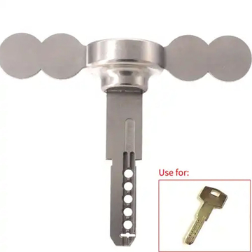 Tin Foil Tinfoil Quick Opening Tool Stainless Steel Used for KALE KILIT Lock Head Lock Pic