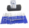 24-Piece Civilian Tool Kit: Stainless Steel Locksmith Supplies & Repair Tool Set