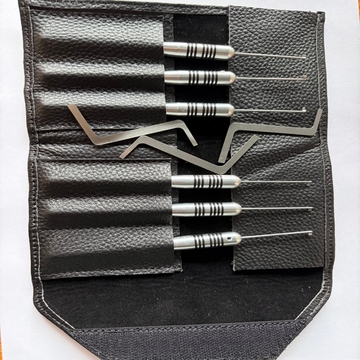 G-Pro Dimple Lock Pick Hook with Mechanical Feedback Analysis and Dual-Sensory Feedback Loop - Model RC21