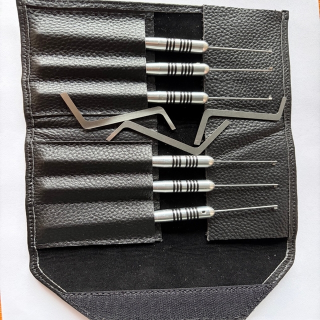 G-Pro Dimple Lock Pick Hook with Mechanical Feedback Analysis and Dual-Sensory Feedback Loop - Model RC21
