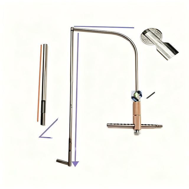 Fully automatic door peephole unlocking tool with lever