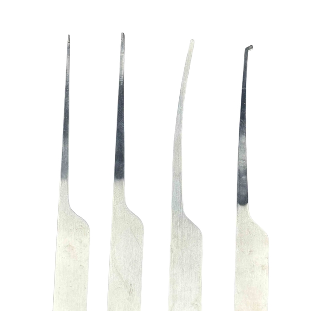 4-Piece Straight Handle Single Hook Automotive Repair Tool Set